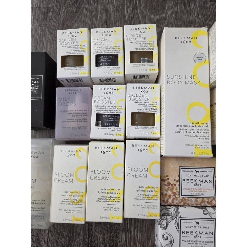 Beekman 1802 Face And Body Huge Lot Brand New